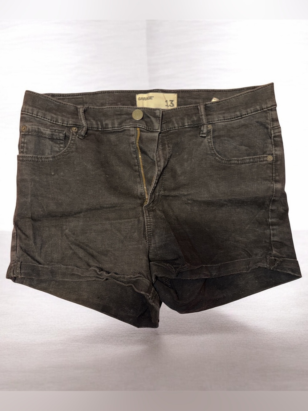 Garage Black Denim Shorts - Women's size 13